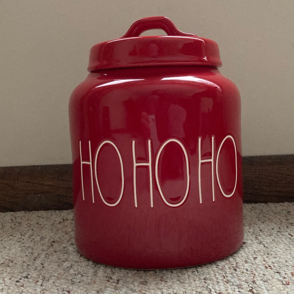 Rae Dunn Ho Ho Ho Canister 🎄❤️
